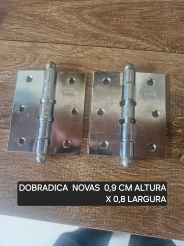 Dobradiças Novas 0,9cm x 0,8cm
