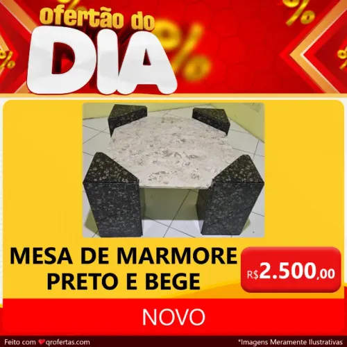 Mesa de marmore