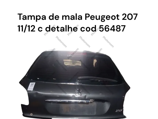 Tampa Traseira Peugeot 207