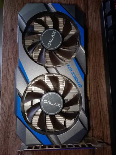 Placa de Vídeo Galax GeForce GTX 1050ti 1 Click OC 4GB (com defeito)