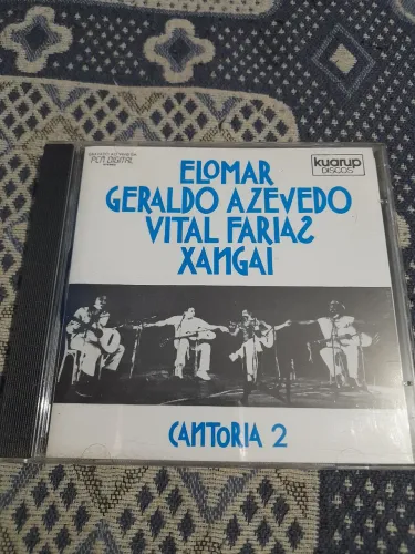 CD Cantoria 2 - Elomar, Geraldo Azevedo, Vital Farias e Xangai