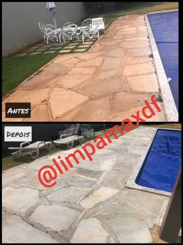 Limpeza de pedras
