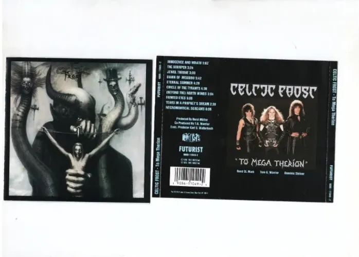 Celtic Frost To Mega Therion Cd Importado Edição Rara 1993 (Usado)
