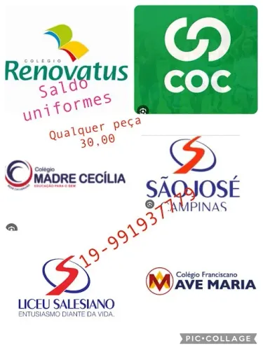 Uniformes Escolares - COC -  Ave Maria - Renovatus - Madre Cecilia