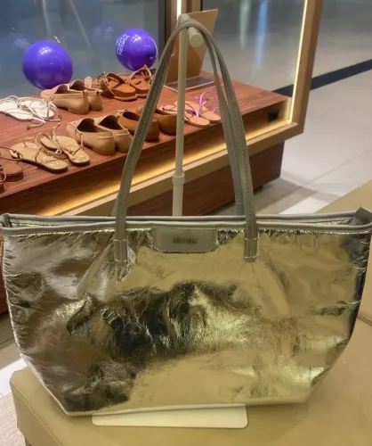 BOLSA GRANDE METALIZADA SANTA LOLLA