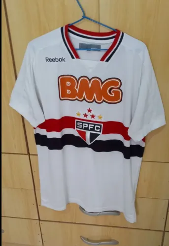 Camisa antiga São Paulo Futebol Clube original Reebok BMG tamanho M ,raridade