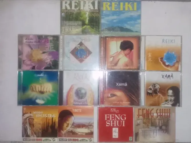 Cds Reiki, Xamã, Feng Shui, Mundo Ancestral, Musica do Tibete