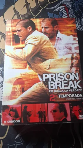 Box DVD Prison Break " em busca da verdade " 2° temporada