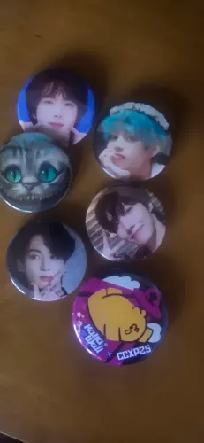 Broche diversos CCXP25 (colecionavel)