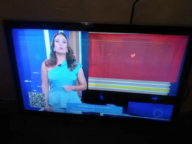 TV Samsung 32 com defeito na imagem 100 reais, Pirituba.