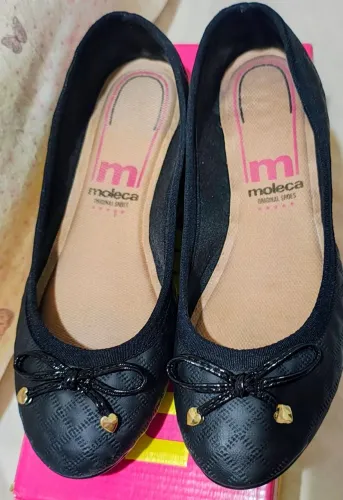Lote de 3 sapatilhas moleca tamanho 36