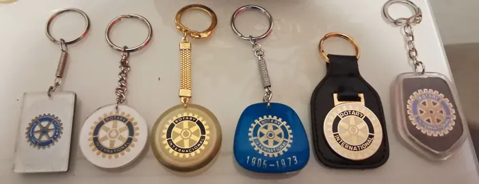 ROTARY INTERNACIONAL Antigos Chaveiros