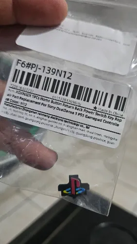 Botão ps para controle de ps5 dualsense