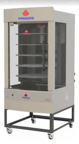 Forno Rotativo Industrial Progas - Usado uma única vez