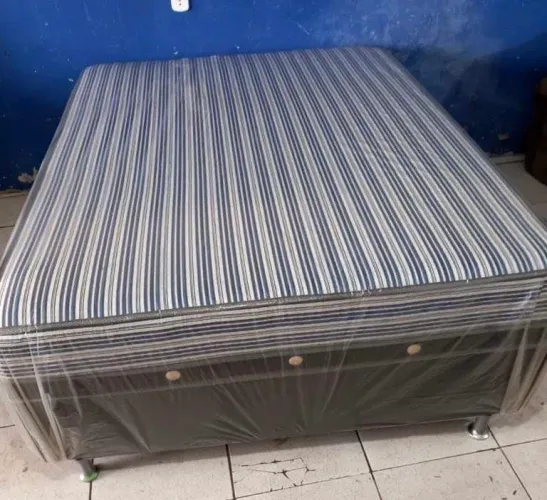 Cama casal molas ensacada com preço de fábrica entrega no mesmo dia é grátis 