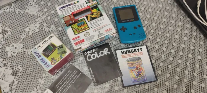 Game boy color completo e carregador original