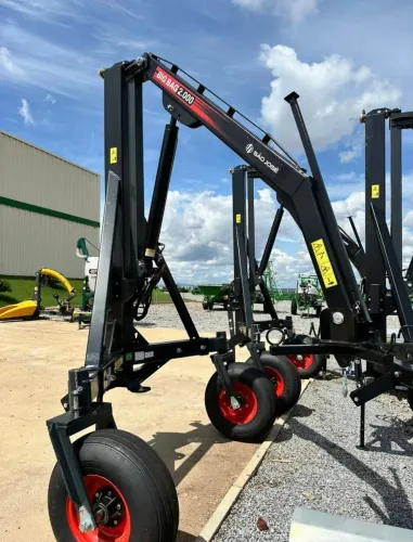 Guinchos big-bag com pneus giratórios