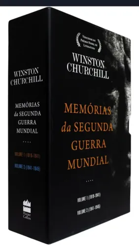 Box livro Memórias da Segunda Guerra Mundial de Winston Churchill