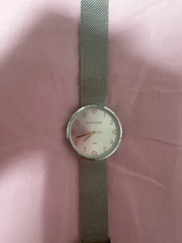 Relógio Lince Feminino com Pulseira de Aço
