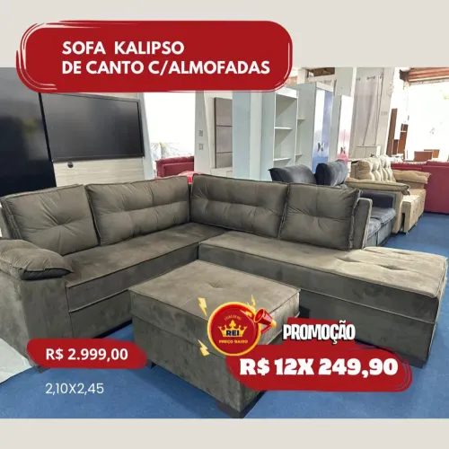 PROMOÇÃO URGENTE - Dofade Canto Kalipso Disponível COM ALMOFADAS por apenas 12x de R$249,9