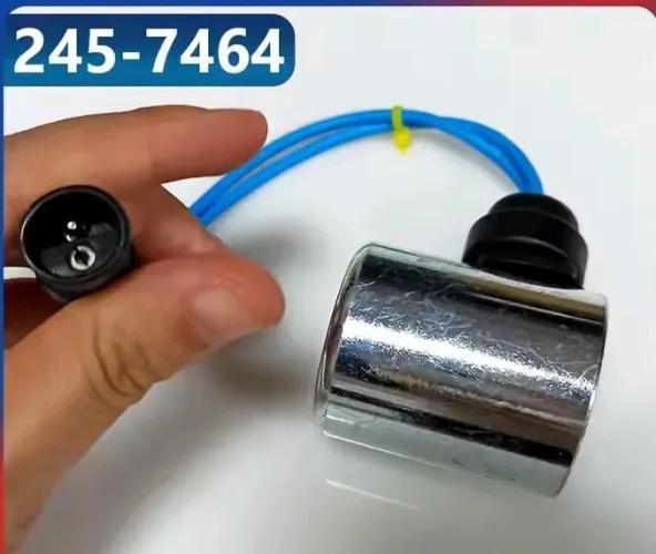 Bobina solenóide transmissão Caterpillar 120h