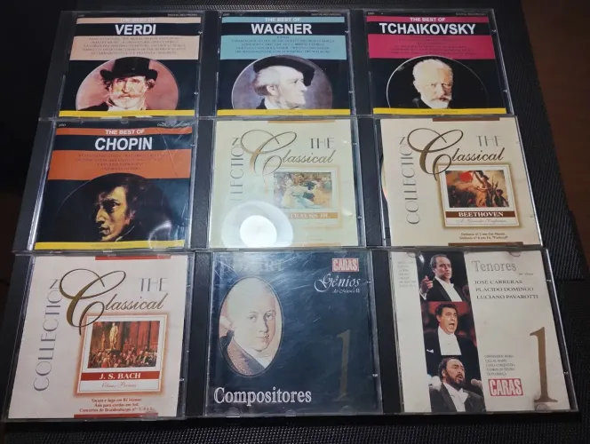 Coleção de CDs de Música Clássica - Diversos Compositores