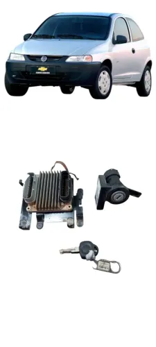 Kit Code Injeção Gm Celta 1.0 8v Gas Dmsw 2001 A 2007