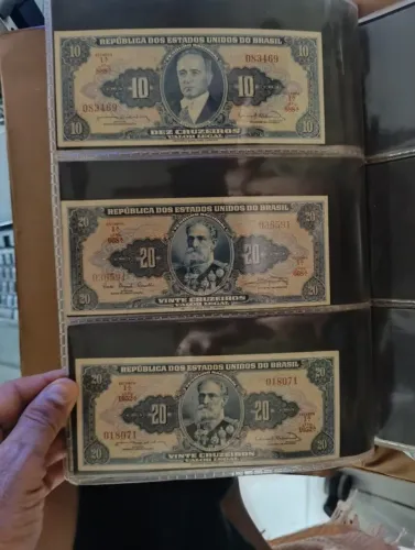 Coleção de Cédulas Antigas do Brasil