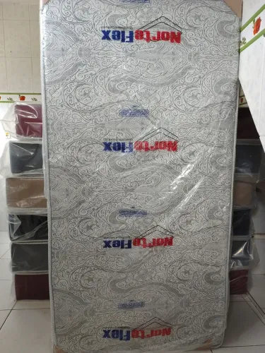Bicama solteirão com Colchões molas ensacadas Norte Flex