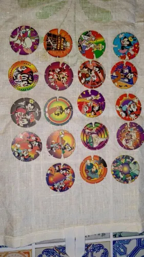 Tazos variados para coleção 