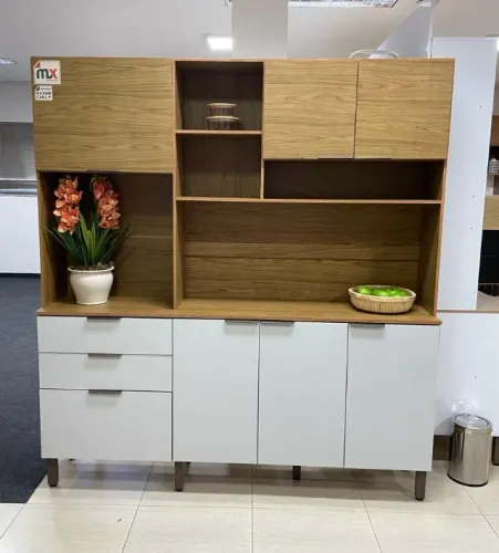 Armário de Cozinha Kit 7 Portas 2 Gavetas (Novo) Entrega Grátis!