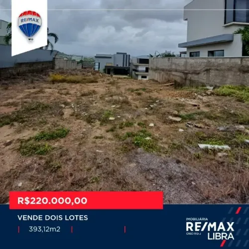IMOBILIARIA RE/MAX LIBRA VENDE 2 LOTES 