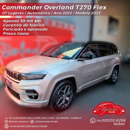 Jeep Commander Overland T270 1.3 TB Flex AUT 2022