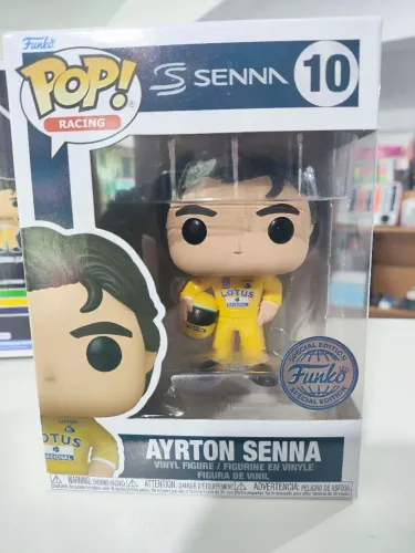 Boneco Funko Pop! Racing Lótus Ayrton Senna 