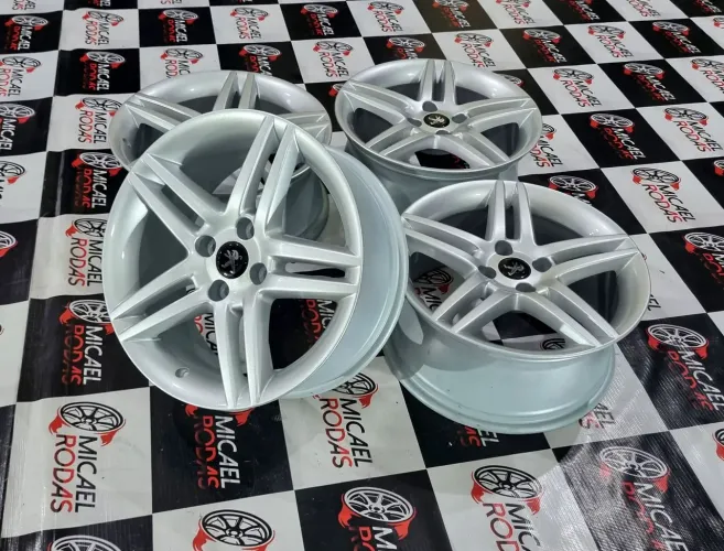 Jogo de rodas 17" Peugeot 308 Originais 4x108 + Pintura Nova 