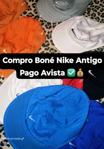 ComPr.0 Boné Nike Antigo Modelo Das Fotos