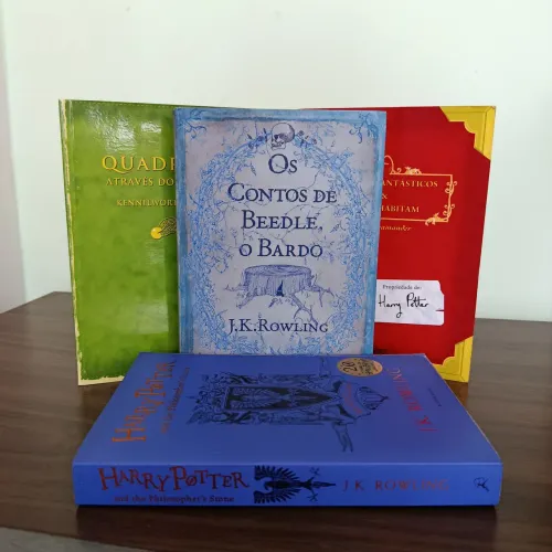Livros: Quadribol - Os Contos de Beedle, o Bardo - Animais Fantásticos Onde Habitam