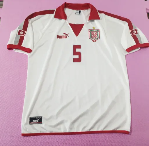 Camisa Seleção Tunisia Puma 2004 Futebol