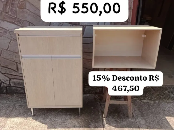Armário multiuso Promoção 15% de desconto 