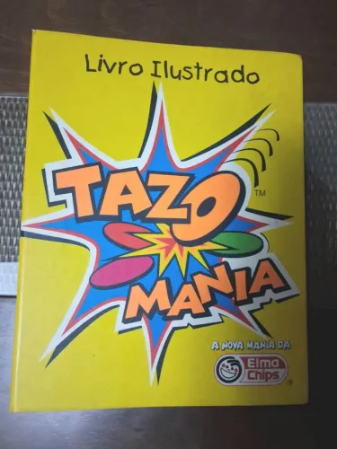 Livro ilustrado Tazo Mania