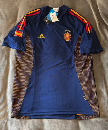 Camisa Espanha 2002 - Oficial - Na Etiqueta