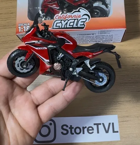Miniatura Cbr 650f Coleção 1:18