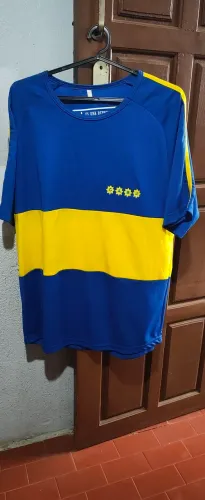 Camisa Retro do Boca Junior da Argentina de 1981