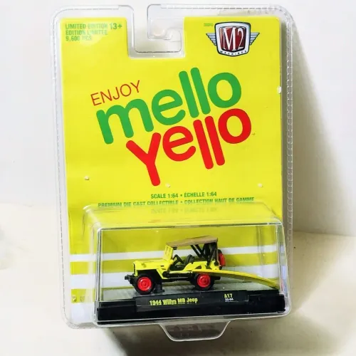Jeep Willys MB escala 1:64 M2 Machines