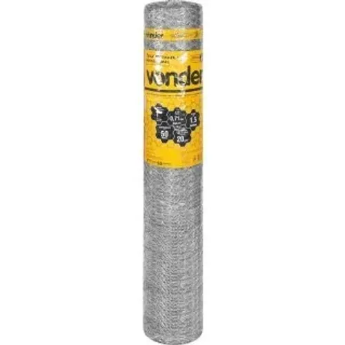 TELA HEX PINTEIRO 1POLX22X1,5 VONDER