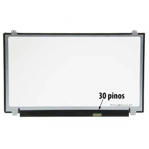 Tela NOVA para notebook 15.6 led Slim 30 pinos com abas ou sem abas com garantia 12 meses