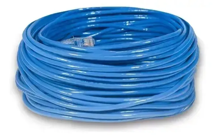 Cabo de rede Cat 5e 50m com Rj45