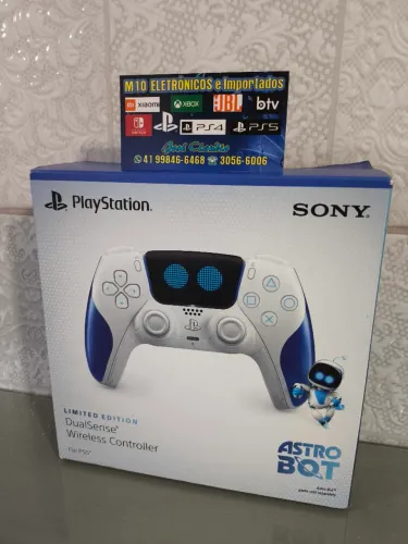 controle Playstation 5 edição especial astro bot<br><br><br>