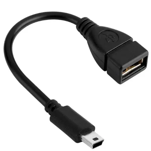 Cabo Adaptador Mini USB para USB