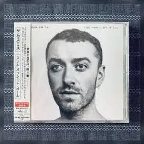 Sam Smith CD Japan Edition com 3 Bônus Tracks - The Thrill Of It All 